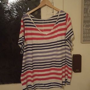 Lane Bryant Slub tee